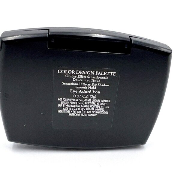 Lancome EYE ADORE YOU Color Design Eyeshadow Palette 5 Pan Eye Shadow Compact - Picture 3 of 4